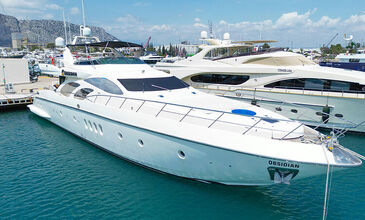 MOTORYACHT 30 M. OBSIDIAN. 4 OF THEM. 12 PEOPLE