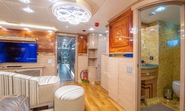 Bodrum 001. 42 meters. 6 the cabin. Up to 12 people.